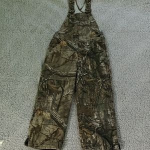 KIDS CAMO CARHARTT BIBS!!